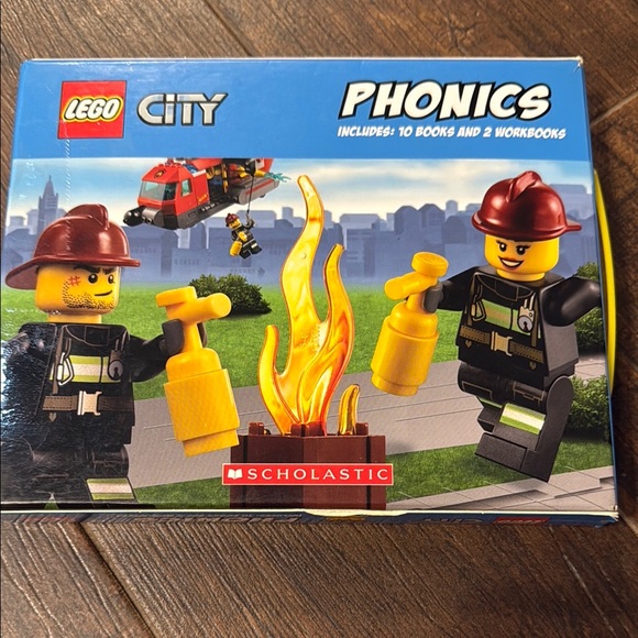 Used Lego City Phonics book collection books - Picture 1 of 15